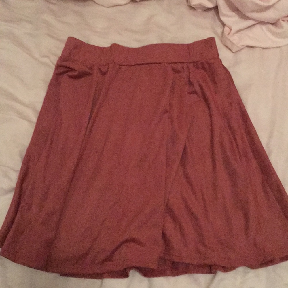Pink skirt